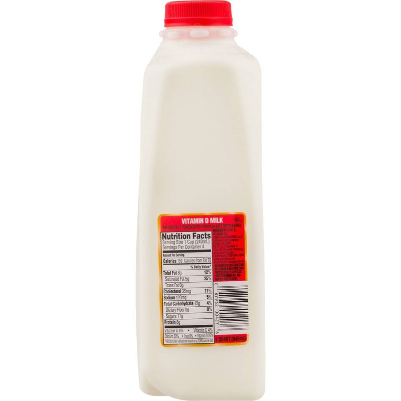PET Dairy Whole Milk - 1qt, 3 of 6