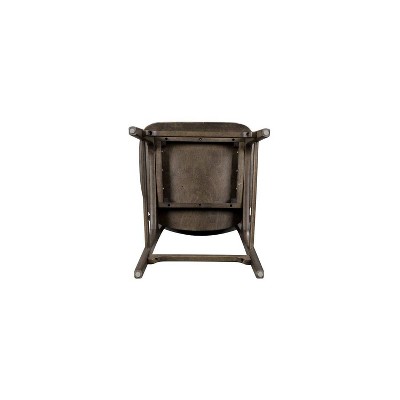 Solvang Carbonite Finish Wood Counter Height Barstool