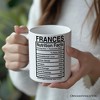 Sister Nutrition Facts Mug, Birthday Gift (Non-Custom Only)| OrnamentallyYou - 4 of 4