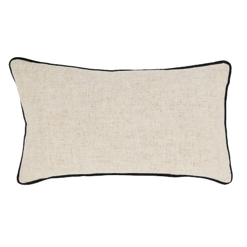 Saro Lifestyle Toscana Daydream Poly Filled Poly Filled Throw Pillow with Piping - image 1 of 3