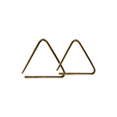Grover Pro Bronze Pro-Hammered Triangle 6 in.