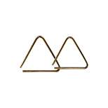Grover Pro Bronze Pro-Hammered Triangle