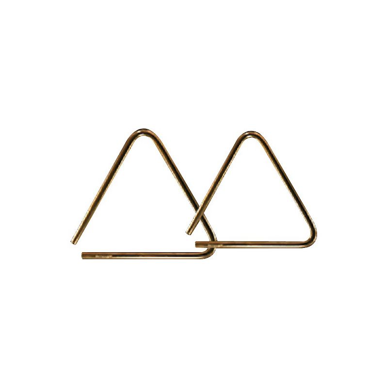 Grover Pro Bronze Pro-Hammered Triangle, 1 of 2