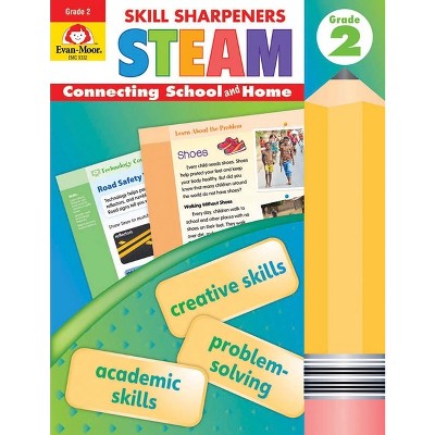 Skill Sharpeners: Steam, Grade 2 Workbook - By Evan-moor 