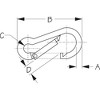Sea Dog Line Snap Hook, 2-3/8" - Model 1560601 - Boat Equipment and Parts. - 3 of 3