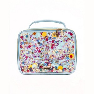 Packed Party Celebrate Every Day Insulated Lunch Box, Kids Lunch Bag for School, Cute Light Blue Lunch Bag - 1 of 4
