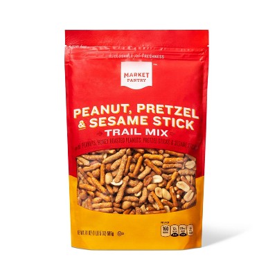 Peanut, Pretzel & Sesame Stick Trail Mix - 21oz - Market Pantry&#8482;_1