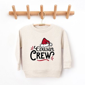 The Juniper Shop Cousin Crew Santa Hat Youth Ultra-Soft Graphic Sweatshirt - 1 of 3