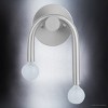 Urban Ambiance Luxury Mid-Century Modern Wall Sconce,  10''H x 6''W,  Brushed Nickel Finish, ULB2213 - 4 of 4