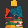 Men's Design By Humans Topography By radiomode T-Shirt - 2 of 4