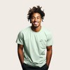 Dalix Ghost Embroidered Soft Cotton Short Sleeve T Shirt Mens - 3 of 4