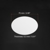 Unique Bargains Round Blank Kraft Paper 50 Pcs - 2 of 4
