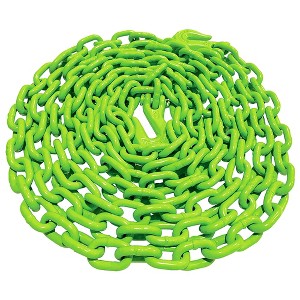 Timber Tuff TMW-3820HVLC 20 Foot Long Heavy Duty Log Chain with 2 Grab Hooks for Towing and Pulling Using ATV, Truck, or Tractor, 5,400 Pound Capacity - 1 of 4