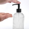 Unique Bargains Elegant Soap Pump Dispenser for Bathroom 13.52oz - 3 of 4