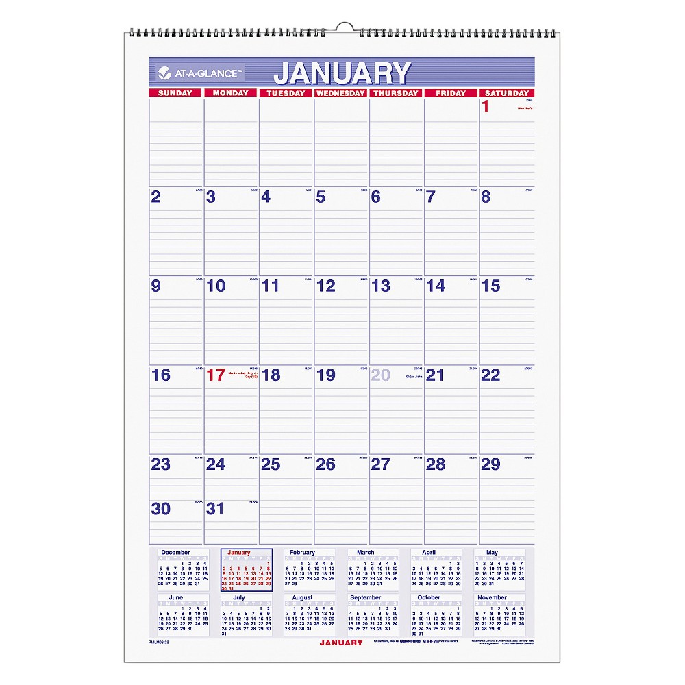 ATAGLANCE Wall Calendars UPC & Barcode