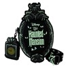 Loungefly Disney: The Haunted Mansion Plaque Glow Crossbody Bag With Coin Bag - image 2 of 4