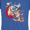 Women's - Ren & Stimpy - Smashing Time Short Sleeve Graphic T-Shirt - 2 of 4