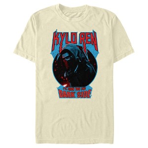 Men's Star Wars The Force Awakens Kylo Ren Show Dark Side T-Shirt - 1 of 4