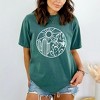 Simply Sage Market Women's Desert Circle Short Sleeve Garment Dyed Tee - 2 of 4