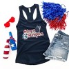 Simply Sage Market Women's Stars and Stripes Distressed Racerback Tank - 2 of 4