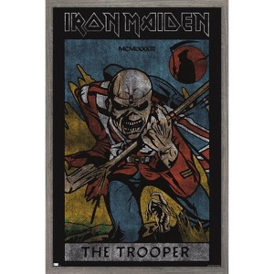 Trends International Iron Maiden - Tarot Card Framed Wall Poster Prints - 1 of 4