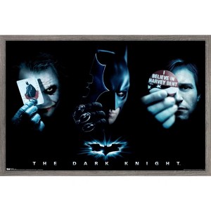 Trends International DC Comics - The Joker, Batman, Harvey Dent Framed Wall Poster Prints - 1 of 4