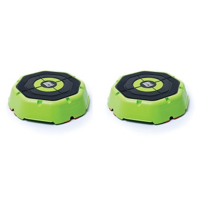 Escape Fitness USA Riser Step Platform for Home Aerobic and Plyos Exercise Strength Training with Anti Slip Rubber Feet (2 Pack)