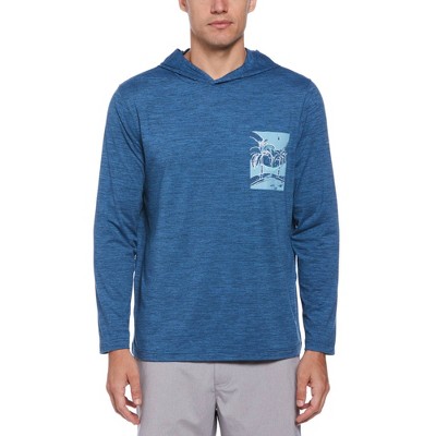 Men's Half Zip Fleece Sweater - All In Motion™ Airway Blue S