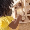 Guidecraft Woodlands Natural Wooden Multi-floor Dollhouse Set with Furniture - Kids Educational Toy Play House - 4 of 4
