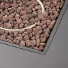 Wellington Outdoor 50000 BTU Square Fire Pit Dark Gray - Christopher Knight Home - 2 of 4