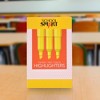 School Smart Pen Style Highlighters, Chisel Tip, Yellow, Pack of 12 - 4 of 4
