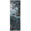 Modern Area Rugs Abstract Print Accent Carpet with Non-Slip Backing - 3 of 4
