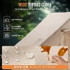 AMERLIFE Inflatable Camping Tent, Large Blow Up Cabin with Pump, Skylight, Stove Jack, Waterproof Oxford Fabric, Easy Setup Family Glamping Shelter - 4 of 4