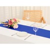 Unique Bargains Wedding Banquets Satin Table Runner 12 x 108 Inches 10 Pcs - 2 of 4