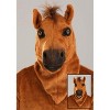 HalloweenCostumes.com One Size Fits Most   Horse Costume with Moving Mouth Mask for Adults, Black/Brown - 4 of 4
