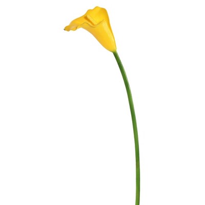 Artificial Calla Lily Large Stem (28") Yellow - Vickerman