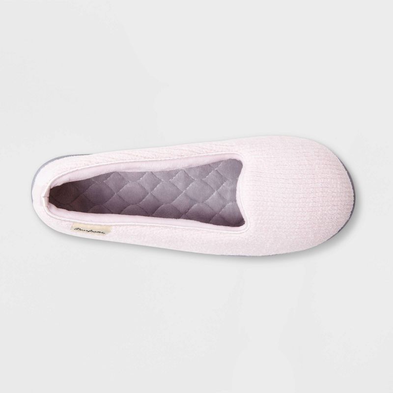 Dearfoams Women's Rebecca Closed-Back Loafer Slippers - Pink, 3 of 7