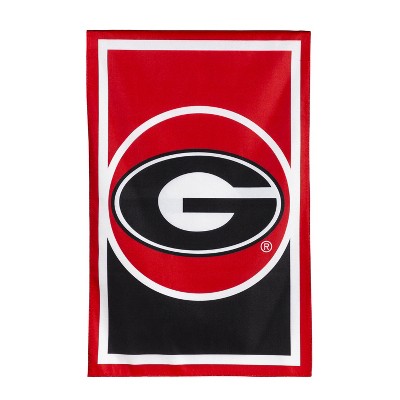 Flag, DS New Burlap, Reg, University of Georgia