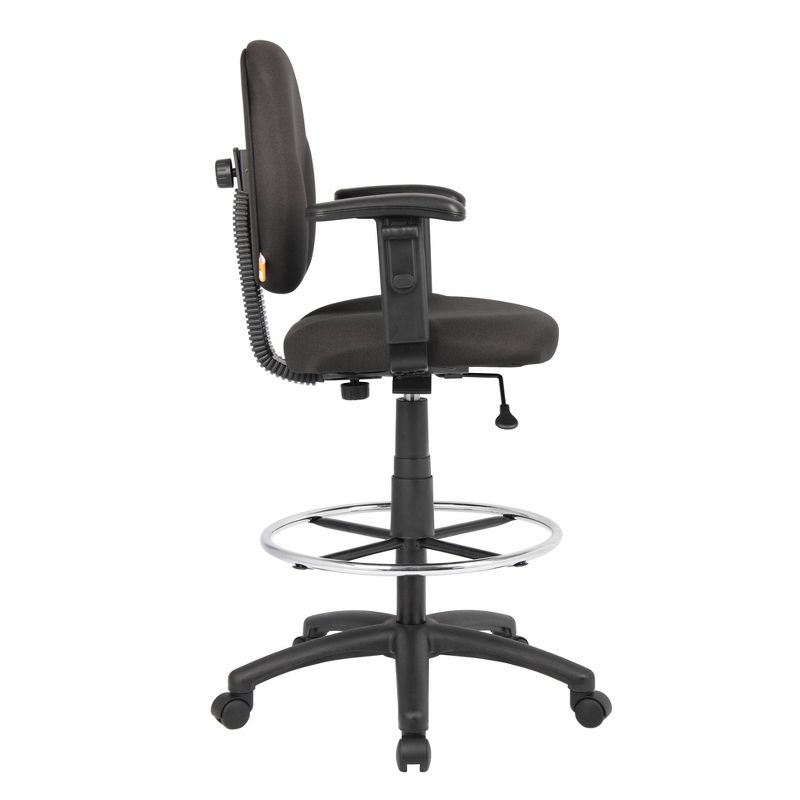 Drafting Stools with Adjustable Arms Black - Boss Office Products, 5 of 10