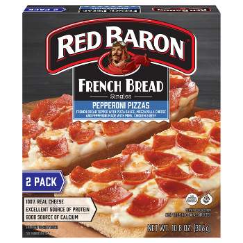 Red Baron French Bread Pepperoni Frozen Pizza - 10.8oz/2pk