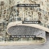 Washable Vintage Runner Rug, Low Pile Oriental Carpet, Non-Slip Kitchen/Bath Entryway Mat, Stain-Resistant Indoor Carpet - 3 of 4