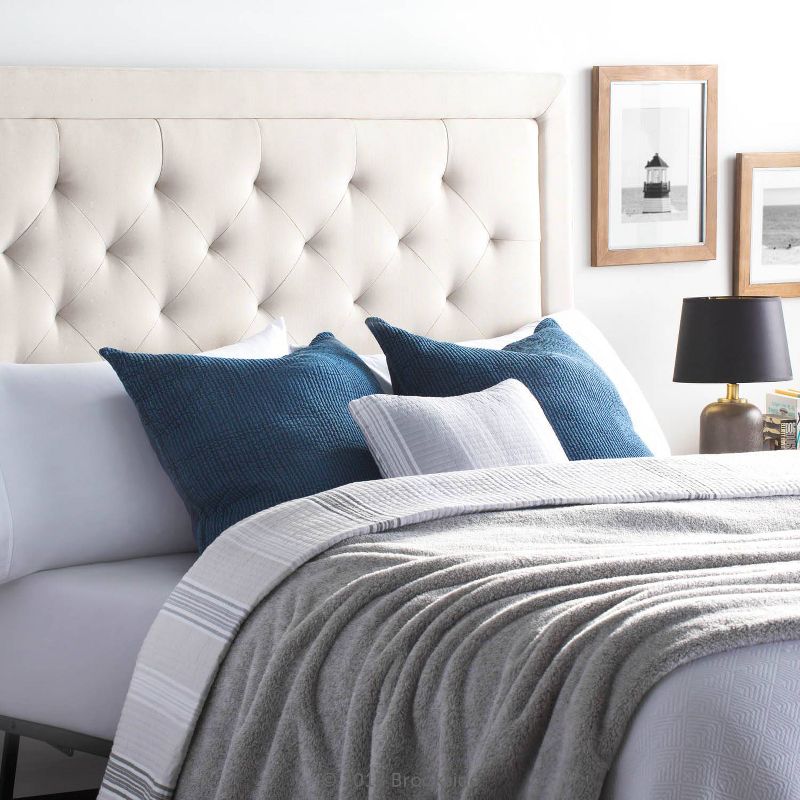 Upholstered Headboard with Diamond Tufting - Brookside Home, 5 of 9