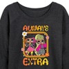 Women's - LOL Surprise! - Always Extra Lightweight French Terry Wide Neck Long Sleeve Shirt - 2 of 4