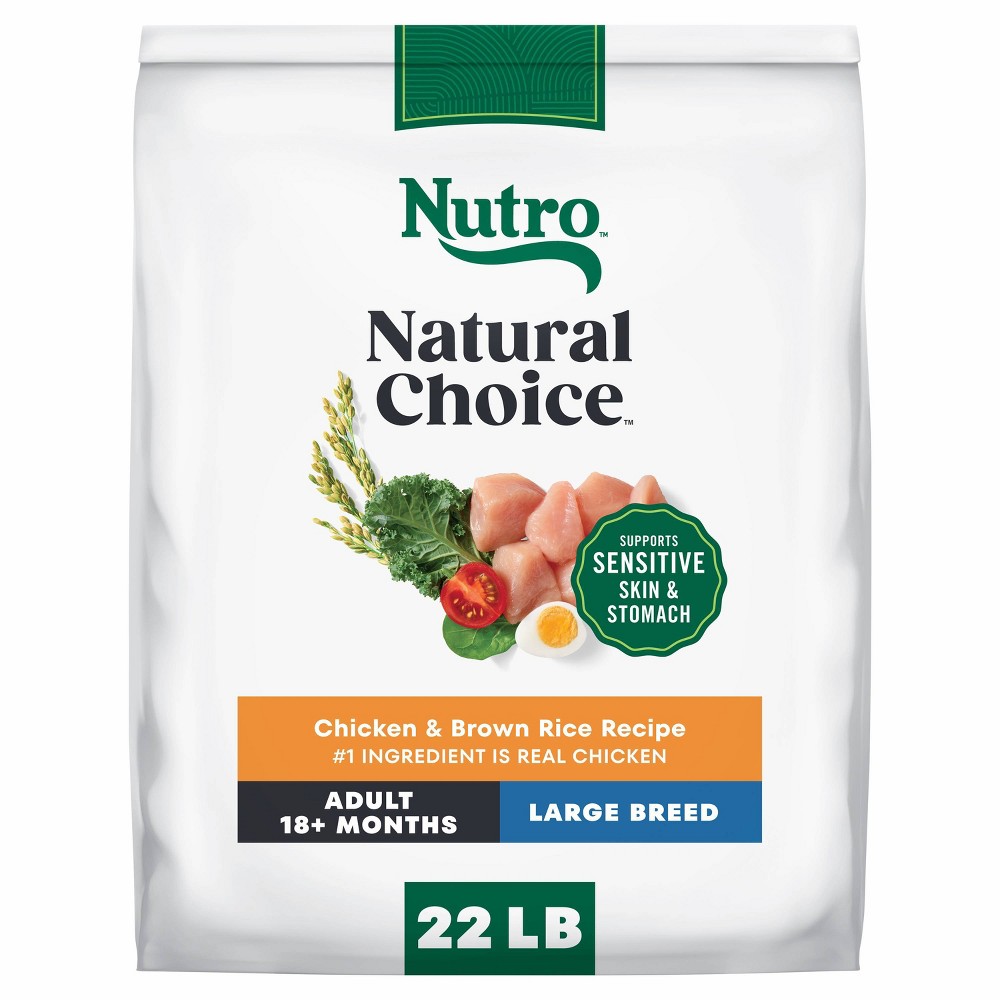 Photos - Dog Food Nutro Natural Choice Rice and Chicken Flavor Dry  - 22lbs 
