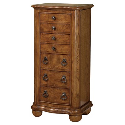 Jaida Jewelry Armoire Oak - Powell Company