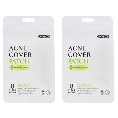 Avarelle Acne Cover Patch Frontline Essential 8 Oval Patches 2 Pack