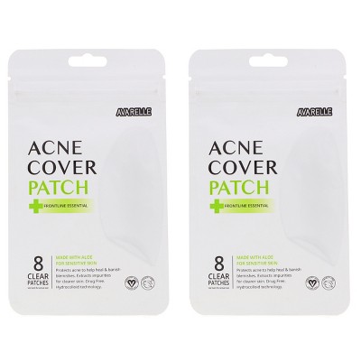 Avarelle Acne Cover Patch Frontline Essential 8 Oval Patches 2 Pack