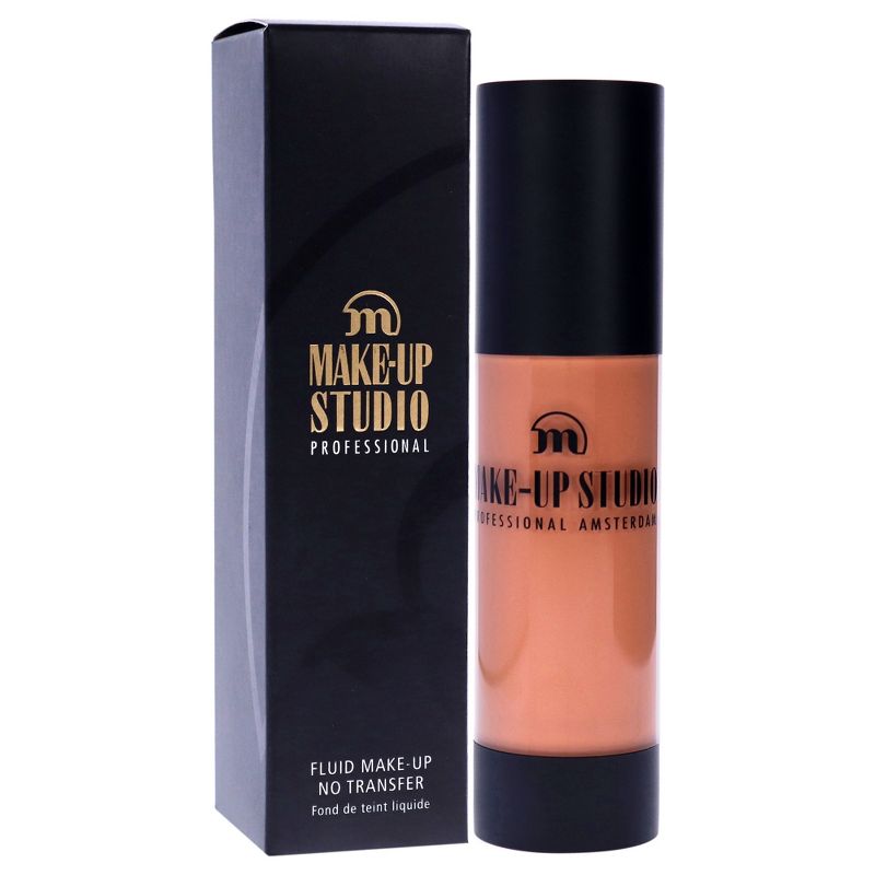 Fluid Foundation No Transfer - WB4 Golden Olive by Make-Up Studio for Women - 1.18 oz Foundation, 4 of 8