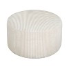 NicBex Modern Stylish Round Ottoman, Home Multifunctional Footstool with Comfortable Cushions for Living Room and Bedroom - 3 of 4