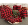 DII Tango Red Logger Check Kitchen Dishtowel & Dishcloth Set/6 - 4 of 4